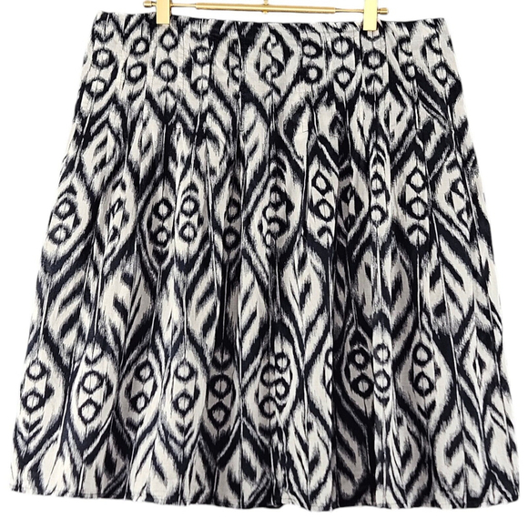 Jones New York Dresses & Skirts - Jones New York Signature Lined Blue And White A-line Skirt Womens Size 14